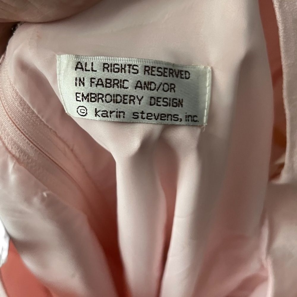 Vintage Karin Stevens Petites Pink Dress‎ - Picture 7 of 8